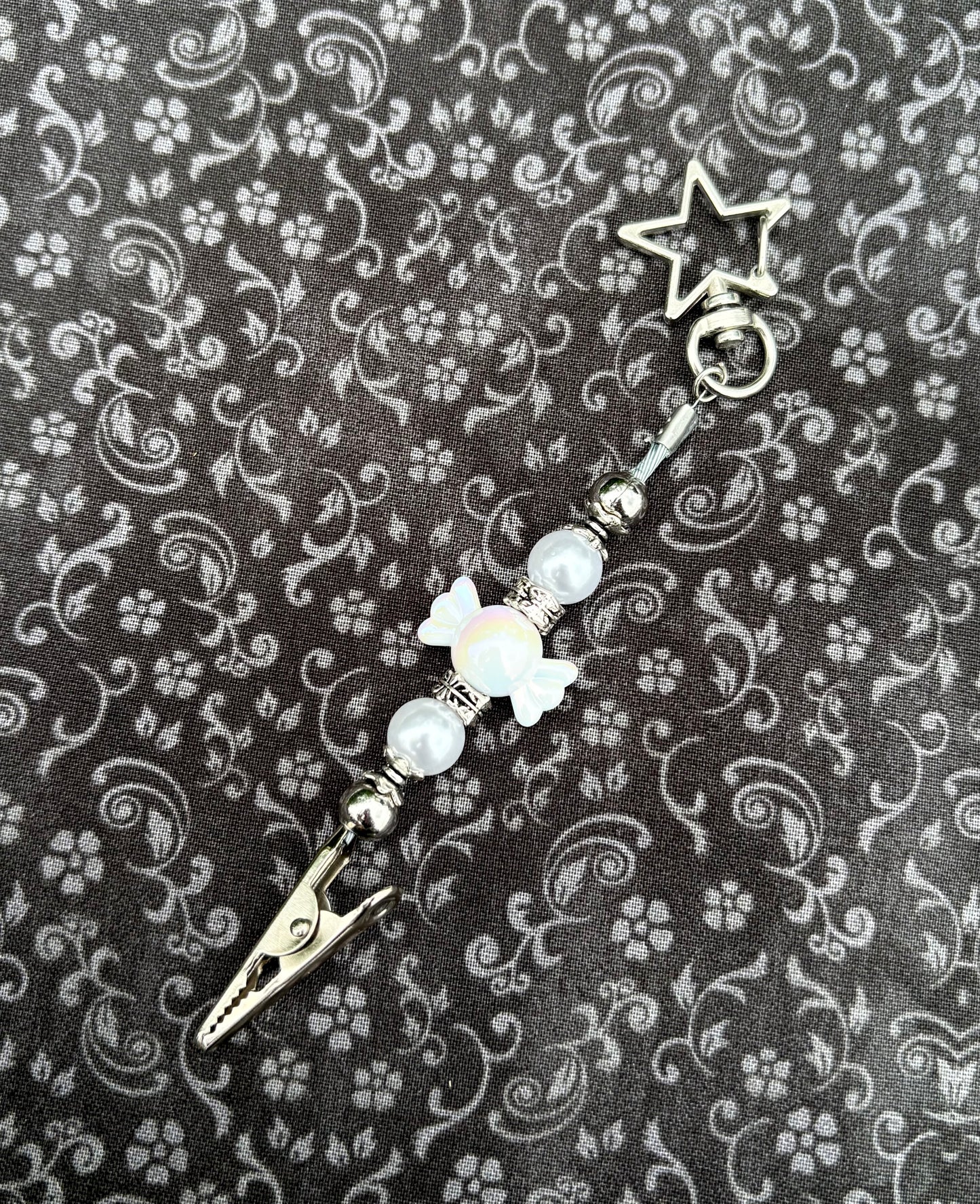 The White Candy Mini Roach Clip