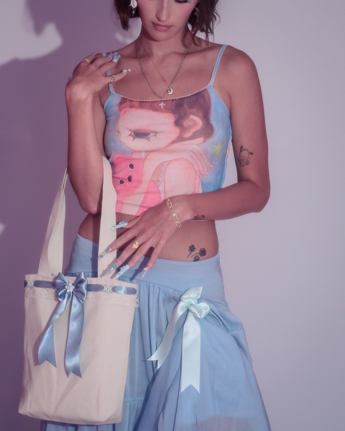 The Silver Flor Tote